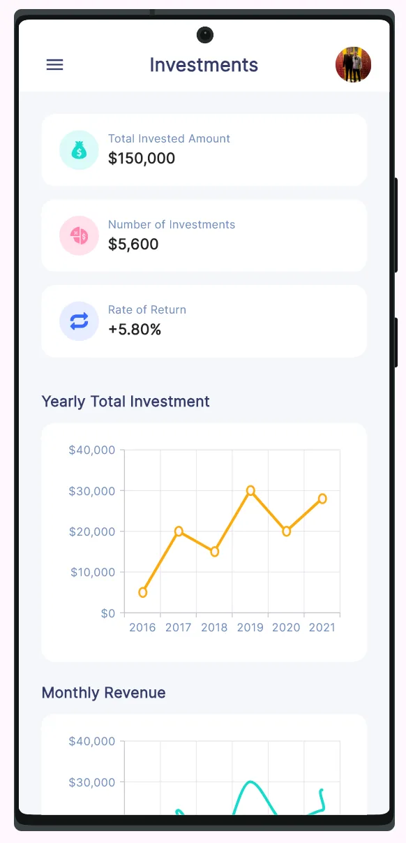 Bank Dash mobile screen 8