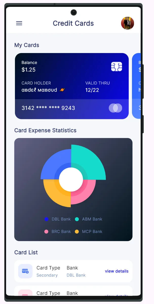 Bank Dash mobile screen 9