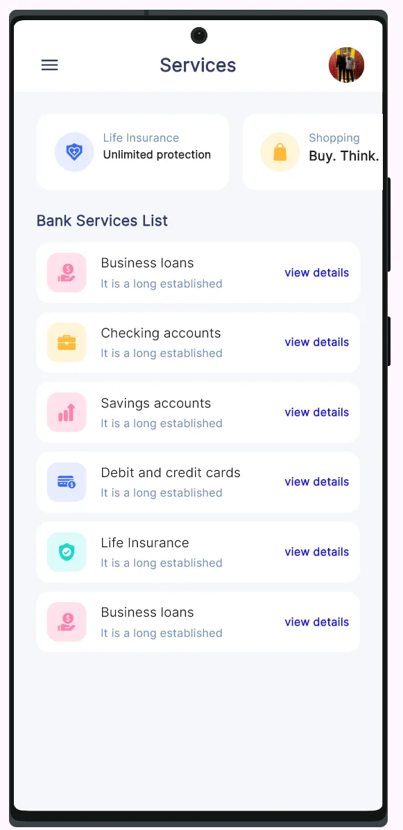 Bank Dash mobile screen 11