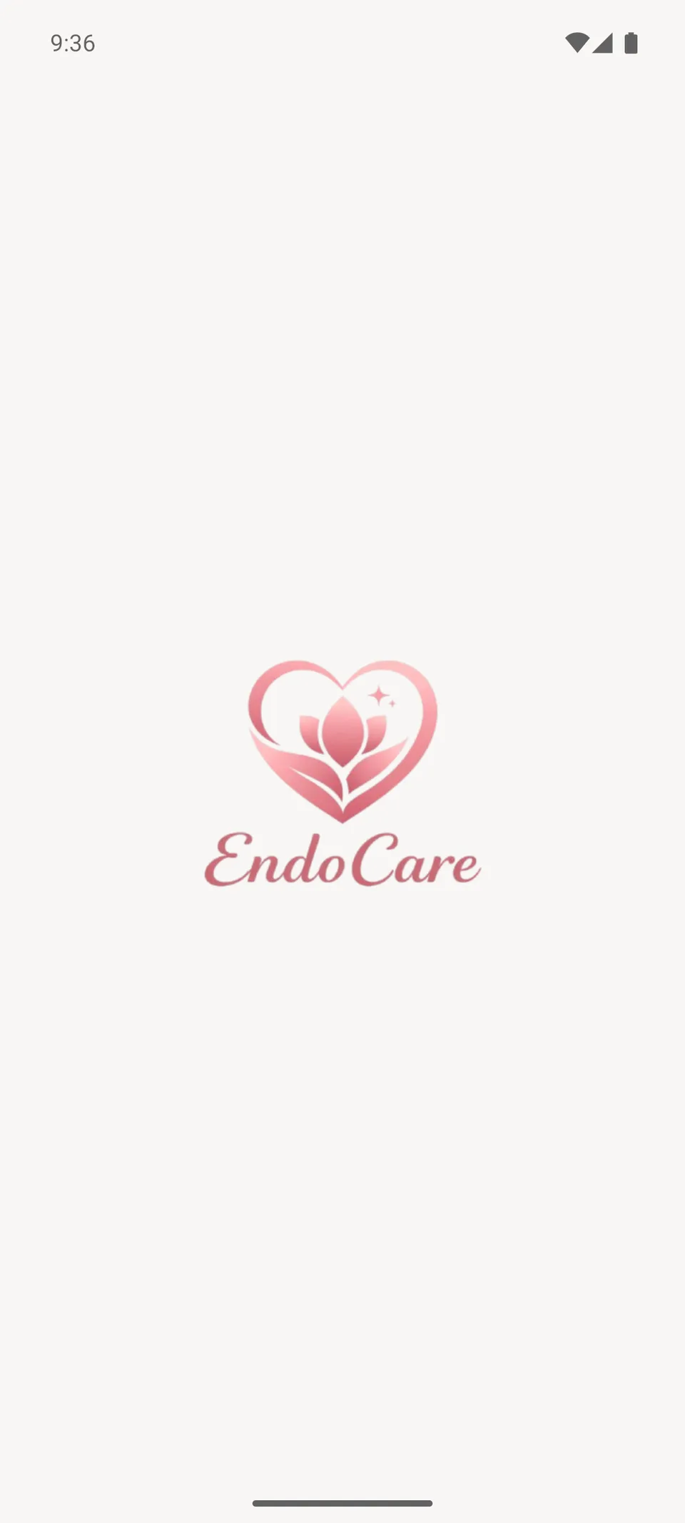 EndoCare mobile screen 1