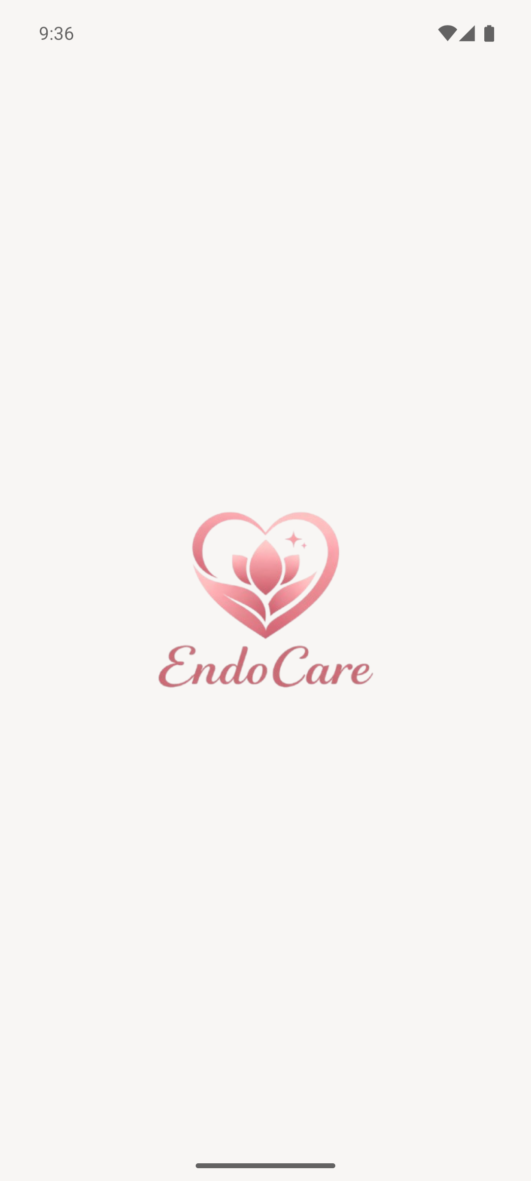 EndoCare mobile screen 1